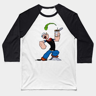 popeye design for happy 7 Baseball T-Shirt